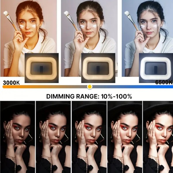 LED Video Light για τηλέφωνα και κάμερες  (Bi Color Version)