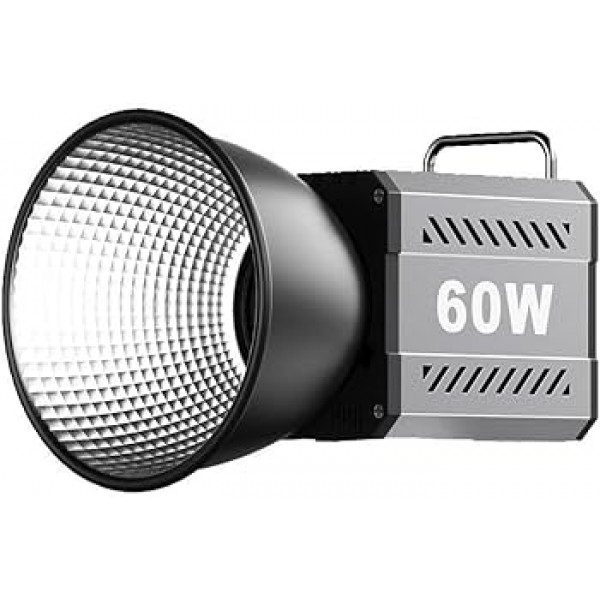 Φωτογραφικό Φωτιστικό ZU60 60W COB Video Dimmable Light 2700-7500K 