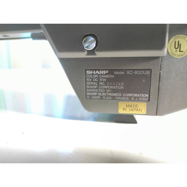 Vintage Broadcast Video Camera Sharp XC-800UB Rare