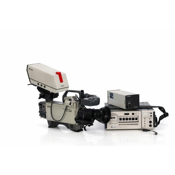 Broadcast Vintage VIDEO CAMERA SONY DXC-M3A + VO 4800PS Umatic Player