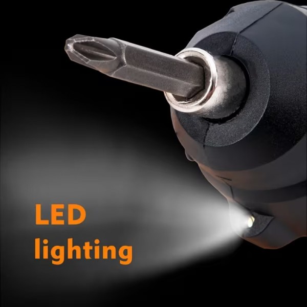 Πολυλειτουργικό Ηλεκτρικό Κατσαβίδι με σετ 47 εργαλείων κ Βαλίτσας