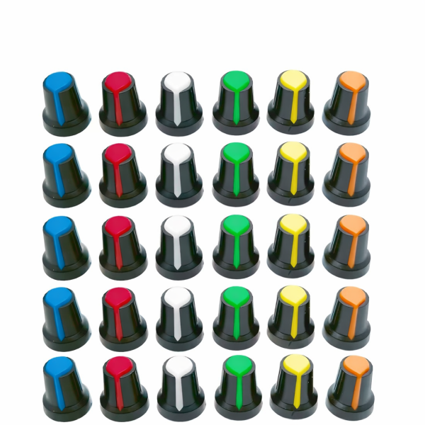 Σετ 30 Πλαστικοί Περιστροφικοί Διακόπτες Ελέγχου Έντασης Ποτενσιόμετρο 