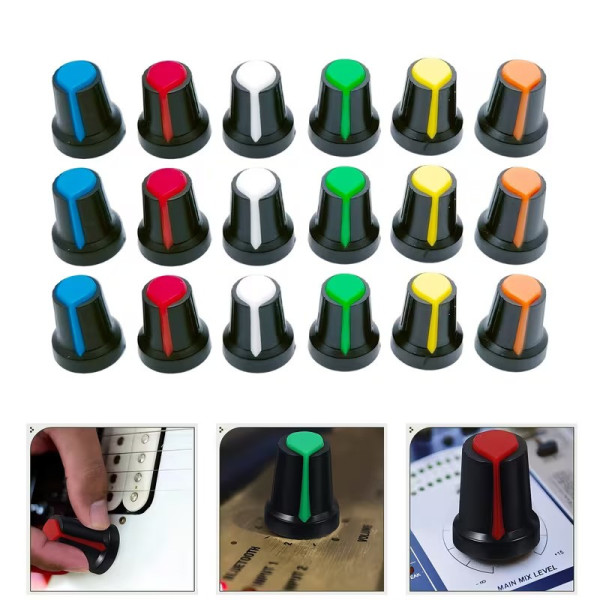 Σετ 30 Πλαστικοί Περιστροφικοί Διακόπτες Ελέγχου Έντασης Ποτενσιόμετρο 