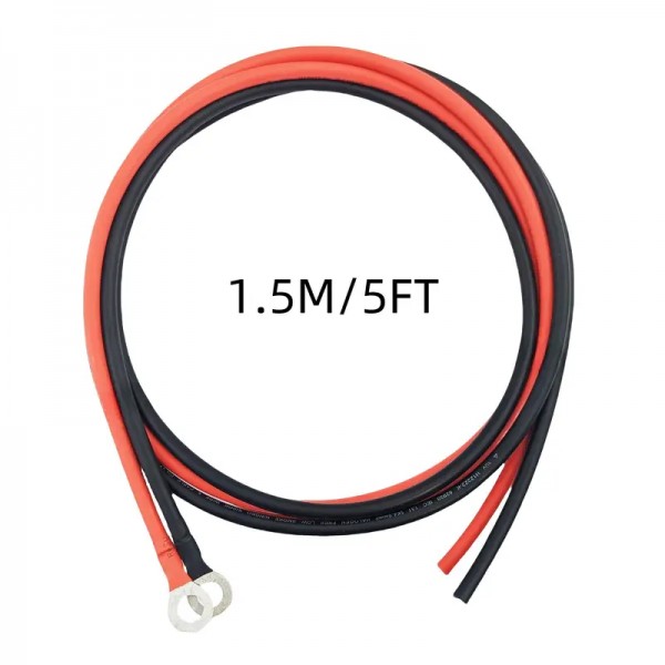 1.5m Grounding Cable 12AWG Radio CB HF UHF with O-Ring