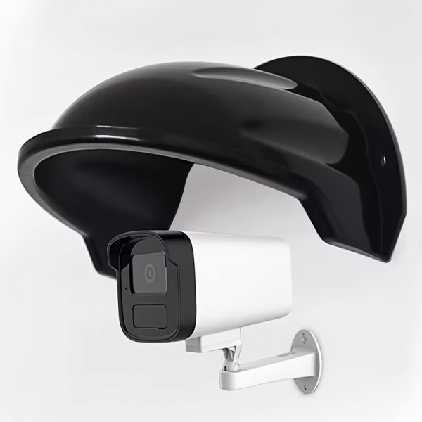 Μεγάλο Κάλυμμα βροχής κάμερας ασφαλείας CCTV 22x27 Μαύρο