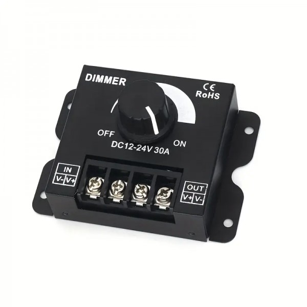 Touch-Controlled LED Dimmer Switch - DC 12V-24V 30A