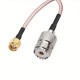 RF Antenna Cable w SMA Male to UHF SO-239 Female Connector