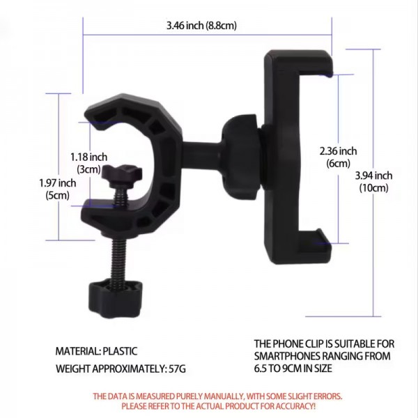 PhotoCame Βάση Στήριξης Τηλεφώνου σε Stand Μικροφώνου Τρίποδα