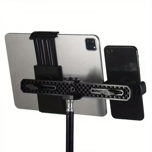 PhotoCame Διπλή Βάση Στήριξης Τηλεφώνου & Tablet σε Τρίποδα