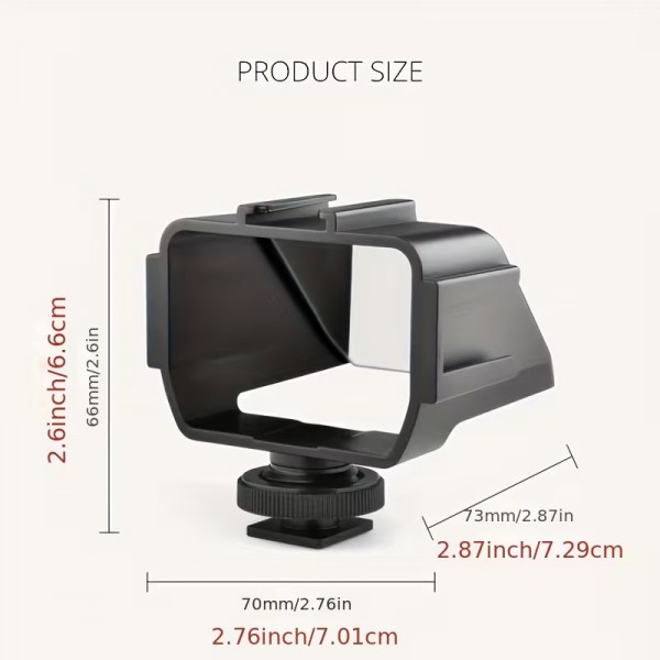 PhotoCame Ανακλινόμενος Καθρέφτης Viewfinder για Mirrorless DSLR Κάμερες