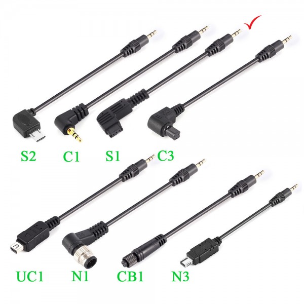 S1 Universal Wireless Timer Shutter Remote corde Cable Sony