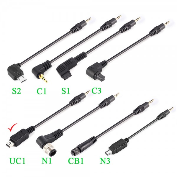 UC1 Universal Wireless Timer Shutter Remote corde Cable Olympus