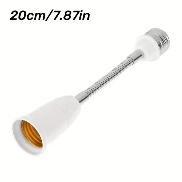 Εύκαμπτος προσαρμογέας υποδοχών λαμπτήρα E27 για προέκταση