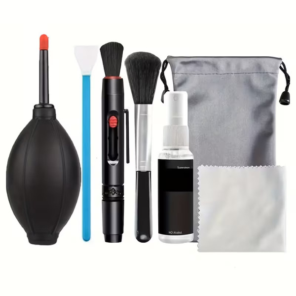 Σετ καθαρισμού φωτογραφικού εξοπλισμού 7 σε 1