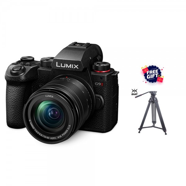 Φωτογραφική Μηχανή Panasonic Lumix DC-G9 MK II with 12-60 LUMIX F3.5-5.6 Lens (Δώρο Τρίποδας)