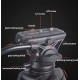 Flat Fluid Κεφαλή Τρίποδα Diat KS-15 για Βίντεο κ Φωτογραφία
