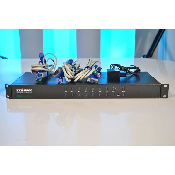 Broadcast Edimax EK-08RE 8-Ports OSD KVM Switch (DEMO)