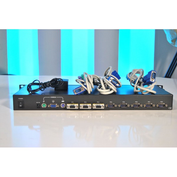 Broadcast Edimax EK-08RE 8-Ports OSD KVM Switch (DEMO)