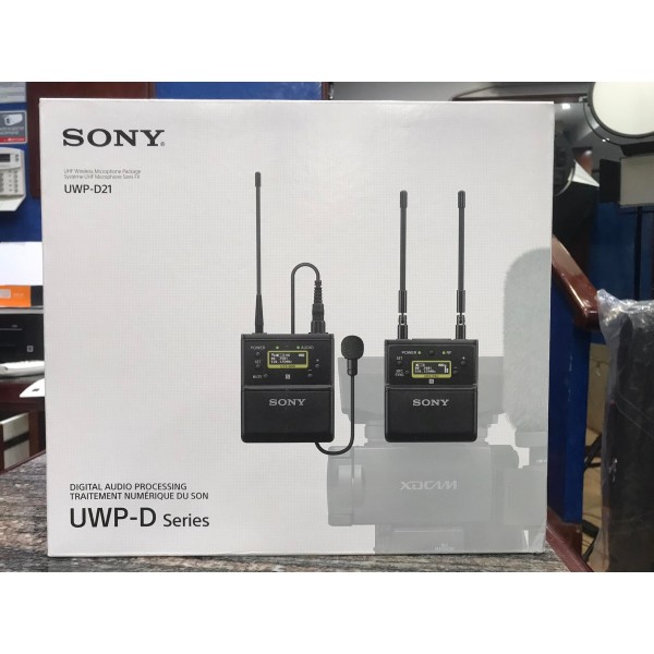 wireless bodypack lavalier Sony UWP-D21