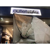 DIAT XL8 σετ φωτισμού Softbox με 8 λάμπες (5400W - 88.000 Lumens)