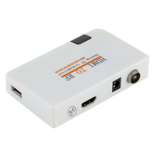 HDMI to RF coaxial modulator converter analog signal
