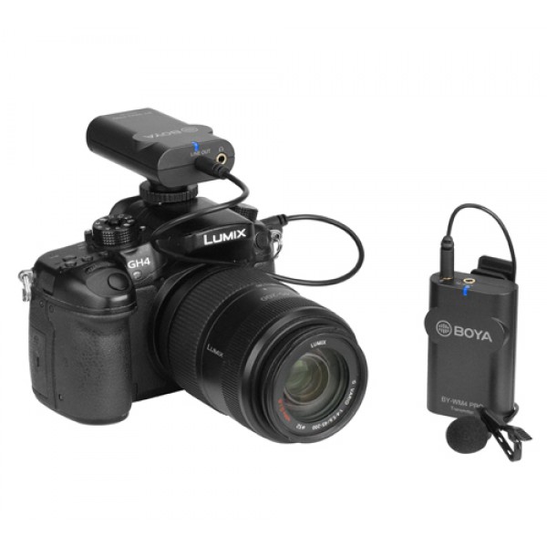 Ασύρματο kit μικροφώνων BOYA BY-WM4 Pro K1 για DSLR & Smartphones