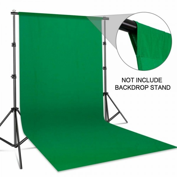 StudioLine 2 x 3 Double Sided Green Chroma key Photography New Polyester Background
