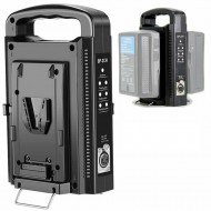 V Mount V-lock Dual Battery Charger