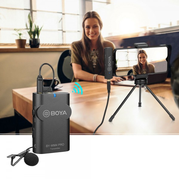 Original BOYA BY-WM4 Pro K5 Type-C  wireless Lavalier Microphone for Android