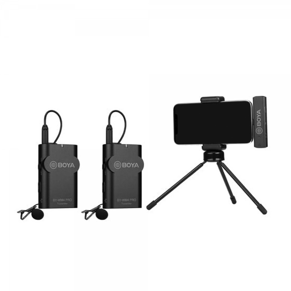 Original BOYA BY-WM4 Pro K6 Type-C  wireless Lavalier Microphone for Android