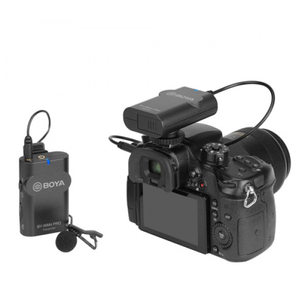 Ασύρματο kit μικροφώνων BOYA BY-WM4 Pro K1 για DSLR & Smartphones