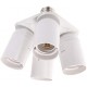 4 In 1 E27 To E27 Base Light Lamp Bulb Adapter