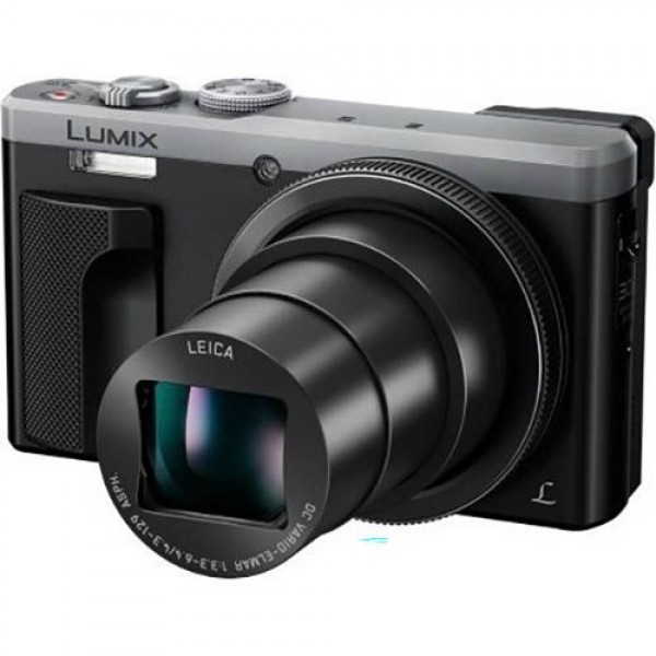 Panasonic Lumix DMC-TZ80 (Silver) Φωτογραφική Μηχανή 