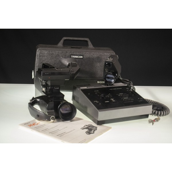 Vintage Sony setup Sony hvc-4000p w video camera selector keyer hvc-200p +hvm-100ce