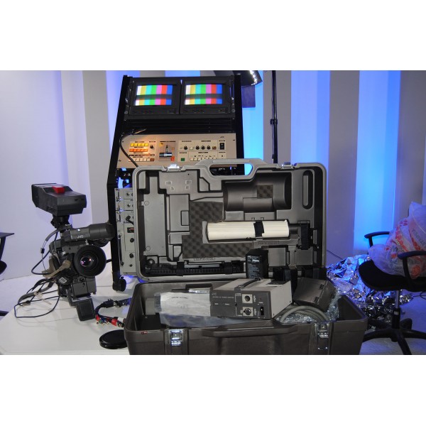 FULL SETUP JVC Vintage Broadcast Television Mobile Studio 