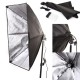 50x70cm Softbox Photography Studio Lighting Light E27