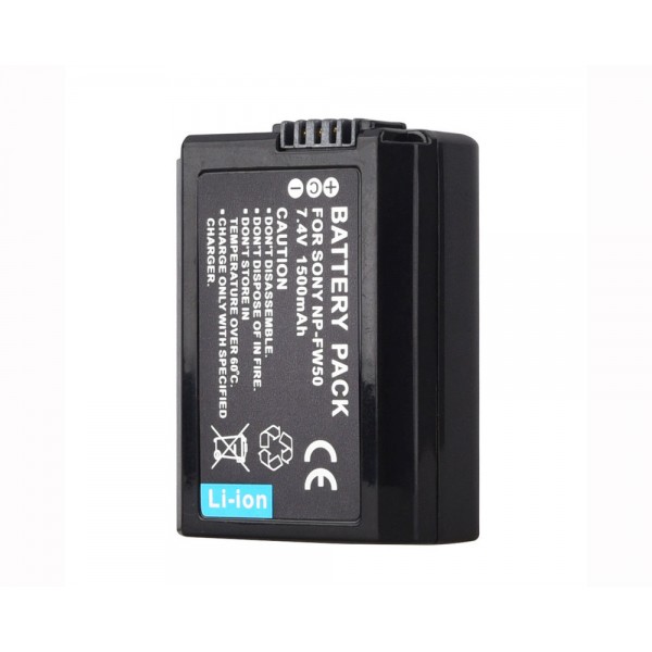 NP-FW50 Battery 1500mAh For Sony