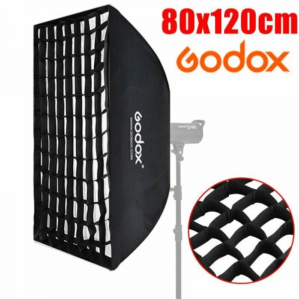 Godox Softbox 80x120cm με Bowens Mount και Grid SBFW80120 