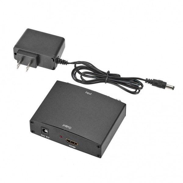 Component YPbPr Video to HDMI Converter Box