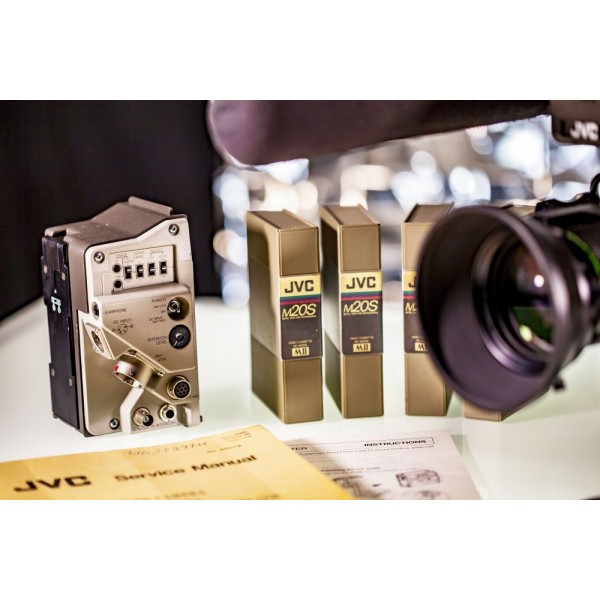 Rare MII Vintage JVC KY-25 Video Camera + KR-M240E Recorder (Full Setup +Manuals)