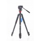 New DIAT 293 Professional Video Tripod with  Half bowl System 