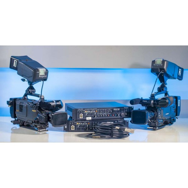 Μεταχειρισμένο kit Ikegami HL-DV7AW SDI 16:9 Camcorder + CCU Adapter + Cable + Viewfinder + Zoom