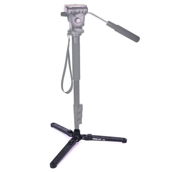 KINGJOY Universal Three-Foot Multi-functional 360° Stand Monopod Base