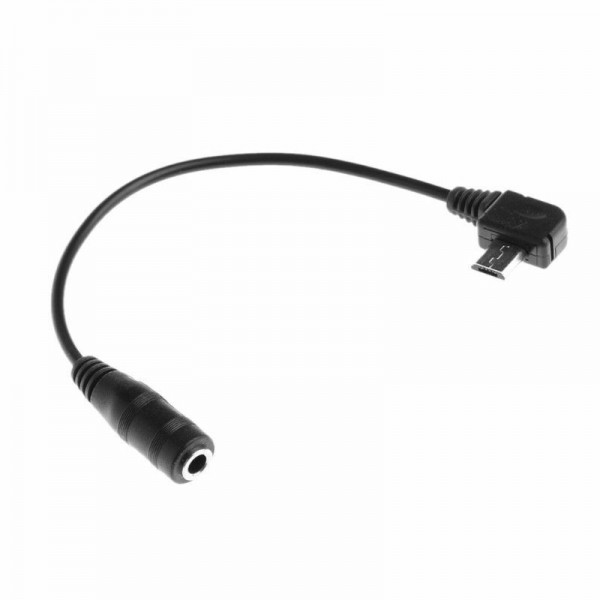 USB MICRO B 5 PIN TO 4-POLE 3.5mm MALE JACK AUDIO CAR AUX CONNECTOR CABLE  LEAD