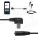 Micro USB B 5 Pin Male To 3-Pole 3.5mm Female Jack Aux Audio Adapter Cable