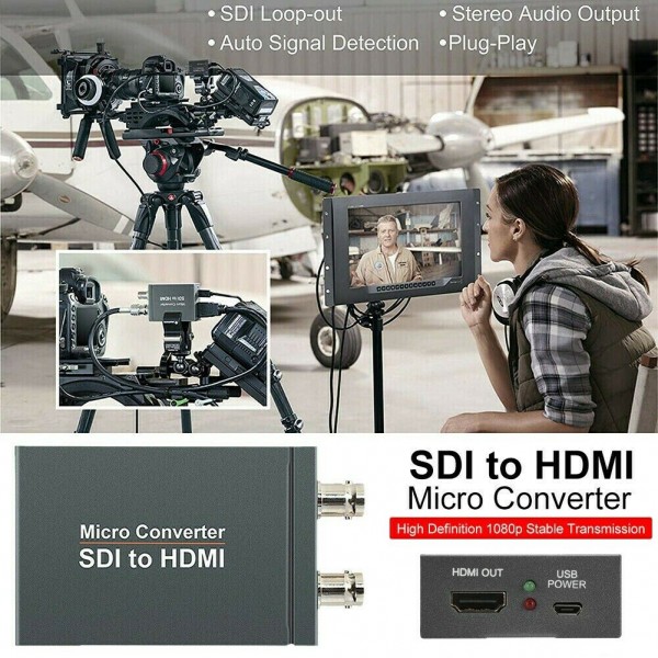 Micro Converter SDI to HDMI to  Video Converter