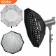 Οκταγωνικό  Godox 120cm με Bowens Mount κ Grid