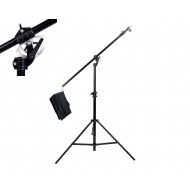 2 in 1 Light Stand Tripod + Boom Support System (4m)