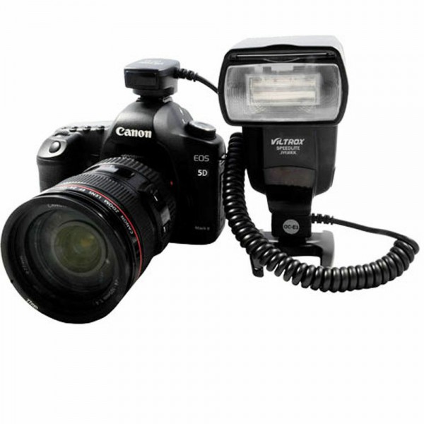 3m Godox TL-C Off Camera Flash Speedlite TTL Shoe Cord Cable for Canon