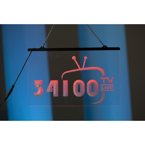 ON AIR Neon LED Display Radio Television Studio